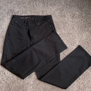 Talbots Black Jeans -size 6- Straight